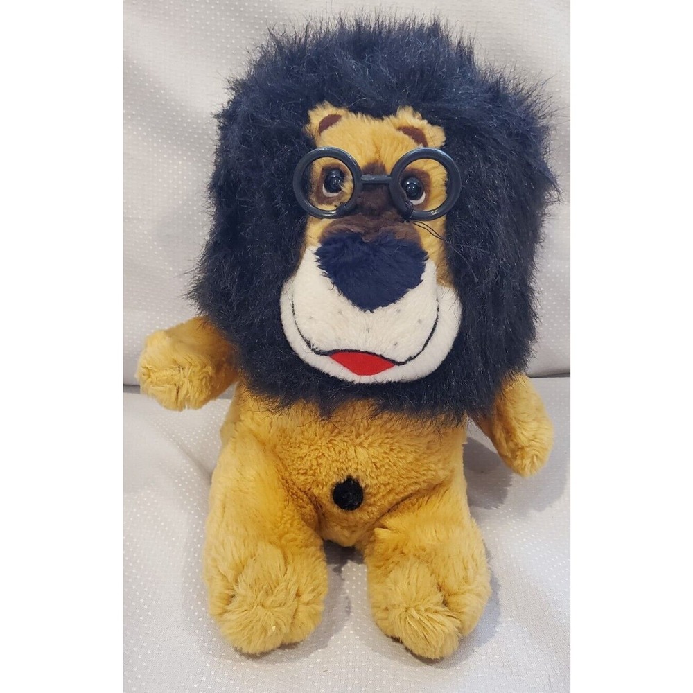 Vintage Princess Soft Toys Lion Bank Stuffed Animal Plush Toy See Description